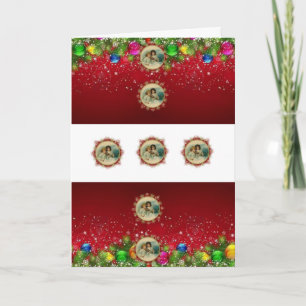 Festiva Tarjeta de felicitación para navidades
