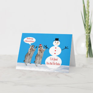 Festiva Tarjeta de felicitación para navidades