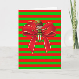 Festiva Tarjeta de felicitación para navidades