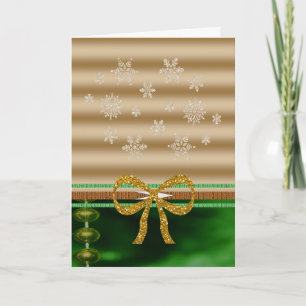 Festiva Tarjeta de felicitación para navidades