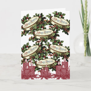 Festiva Tarjeta de felicitación para navidades