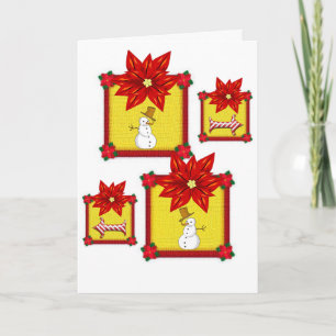 Festiva Tarjeta de felicitación para navidades