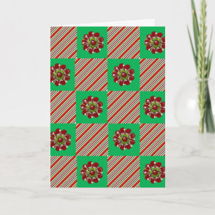 Festiva Tarjeta de felicitación para navidades
