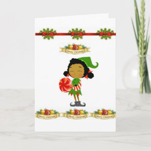 Festiva Tarjeta de felicitación para navidades