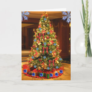Festiva Tarjeta de felicitación para navidades