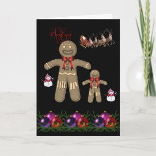 Festiva Tarjeta de felicitación para navidades