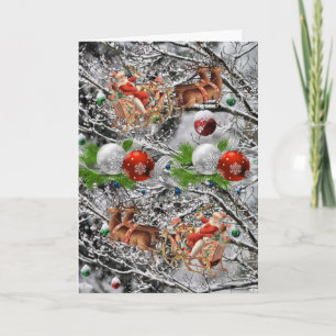 Festiva Tarjeta de felicitación para navidades