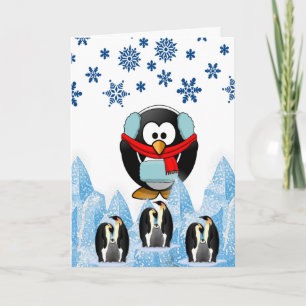 Festiva Tarjeta de felicitación para navidades