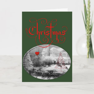 Festiva Tarjeta de felicitación para navidades