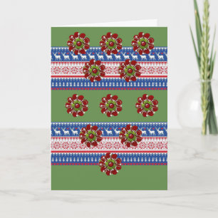 Festiva Tarjeta de felicitación para navidades