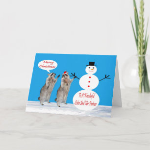 Festiva Tarjeta de felicitación para navidades