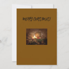 Festiva Tarjeta de felicitación para navidades