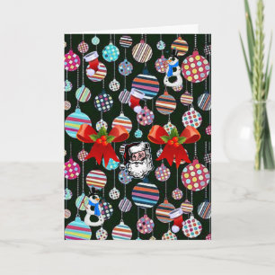 Festiva Tarjeta de felicitación para navidades