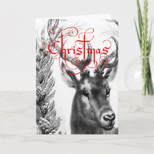 Festiva Tarjeta de felicitación para navidades