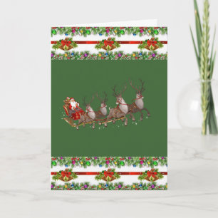 Festiva Tarjeta de felicitación para navidades