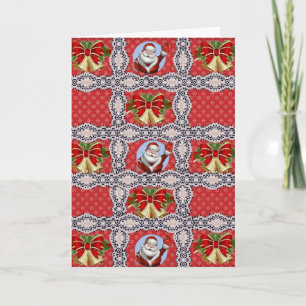 Festiva Tarjeta de felicitación para navidades