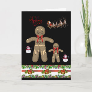 Festiva Tarjeta de felicitación para navidades