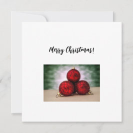 Festiva Tarjeta de felicitación para navidades