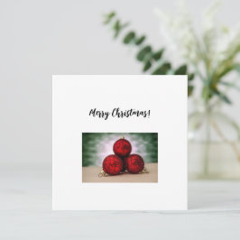 Festiva Tarjeta de felicitación para navidades