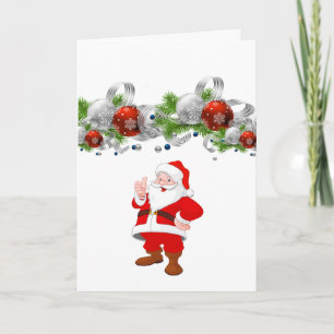 Festiva Tarjeta de felicitación para navidades