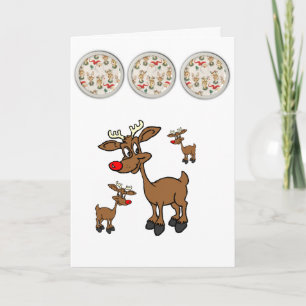 Festiva Tarjeta de felicitación para navidades