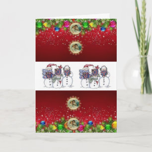 Festiva Tarjeta de felicitación para navidades