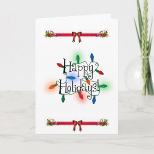 Festiva Tarjeta de felicitación para navidades