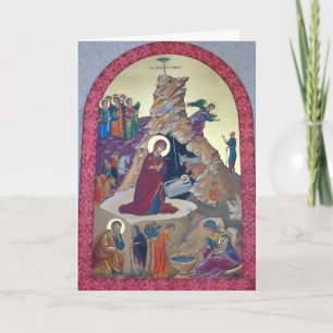 Festiva Tarjeta de felicitación para navidades