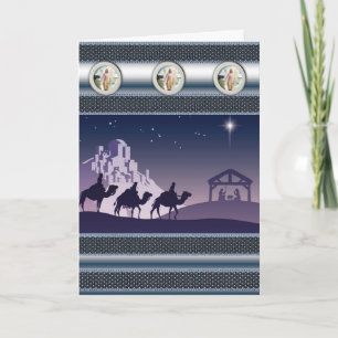 Festiva Tarjeta de felicitación para navidades
