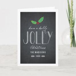 Festiva Tarjeta de felicitación para Navidades de Jolly Ch