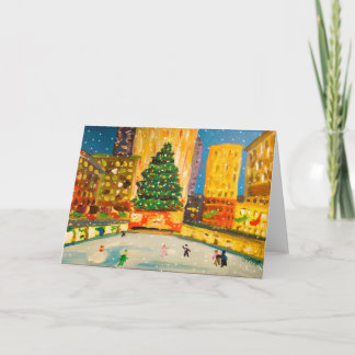 Festiva Tarjeta de felicitación para navidades de Nueva Yo
