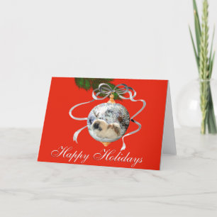 Festiva Tarjeta de felicitación para Navidades de Pekín