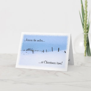 Festiva Tarjeta de felicitación para Navidades de todo el