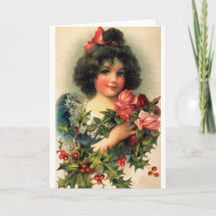 Festiva Tarjeta de felicitación para Navidades de Victoria