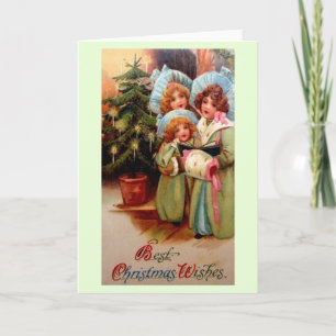 Festiva Tarjeta de felicitación para Navidades de Victoria