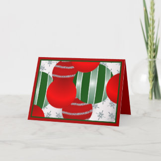 Festiva Tarjeta de felicitación para Navidades/feriado de