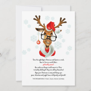 Festiva Tarjeta de felicitación para Navidades políticamen