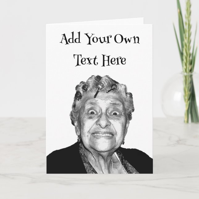 Festiva Tarjeta de felicitación personalizada (Anverso)
