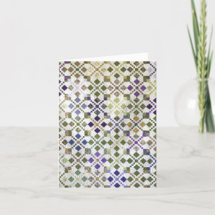 Festiva Tarjeta de felicitación personalizada Amarna Scrap