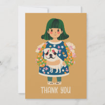 Tarjeta de felicitación personalizada de Pug | Tar
