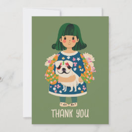 Festiva Tarjeta de felicitación personalizada de Pug | Tar