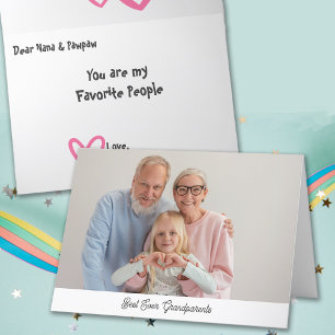 Festiva Tarjeta de felicitación personalizada del Día de l