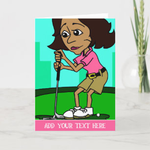 Festiva Tarjeta de felicitación personalizada para la colo