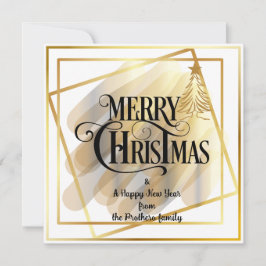 Festiva Tarjeta de felicitación plana