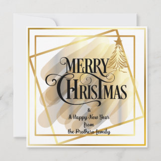 Festiva Tarjeta de felicitación plana