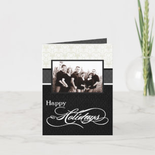 Festiva tarjeta de felicitación PLEGABLE personalizada 5x7