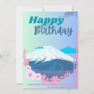 Festiva Tarjeta de felicitación por cumpleaños (tema de Ja