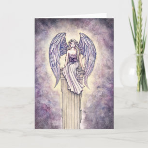 Festiva Tarjeta de felicitación preciosa del ángel por
