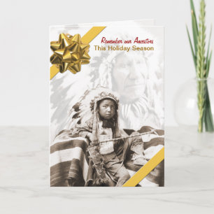 Festiva Tarjeta de Felicitación Recordemos a Nuestros Ante