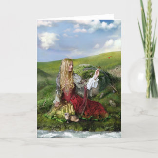Festiva Tarjeta de felicitación Reina de Verano